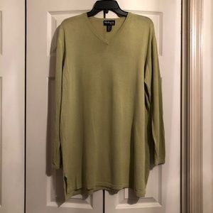 Womens Style & Co Cotton Blend Pullover Sweater 1X